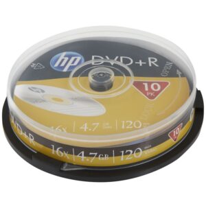 DVD+R HP 4,7 GB (120min) 16x 10-cake - Image 1