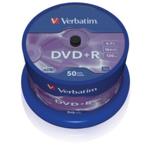 DVD+R Verbatim 4,7 GB (120min) 16x 50-cake