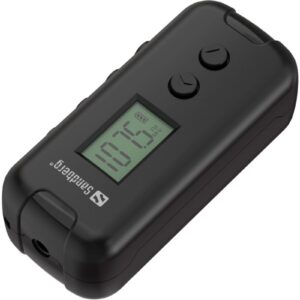 Sandberg Pocket Radio FM, AAA Baterie, Display, Black