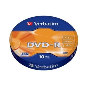 DVD-R Verbatim 4,7 GB (120min) 16x 10-spindl RETAIL - Image 1