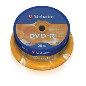 DVD-R Verbatim 4,7 GB (120min) 16x 25-cake - Image 1