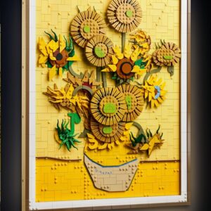 LEGO® Art Vincent van Gogh – „Saulėgrąžos“ 31215, 2615 vnt.