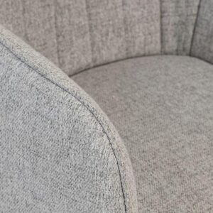 Krėslas Atmosphera, pilkas, 60 cm x 57 cm x 83.5 cm - Image 3