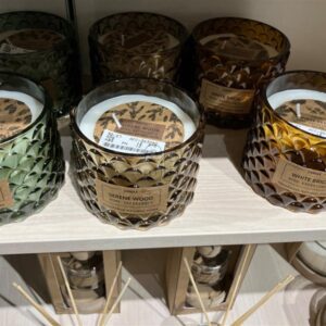 Kalėdinė žvakė, indelyje, 14 h, 80 mm x 100 mm - Image 2