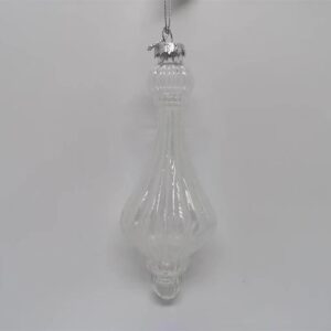 Eglutės žaisliukas Christmas Touch, 15 cm, stiklas