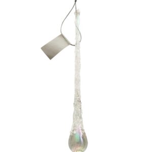 Eglutės žaisliukai Christmas Touch Icicle, skaidrus, 18 cm
