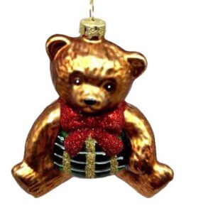 Eglutės žaisliukas Christmas Touch, 10.5 cm, stiklas