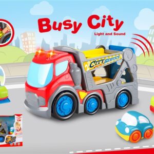 Žaislinis automobilis Busy City DHTS10359J, raudona - Image 2