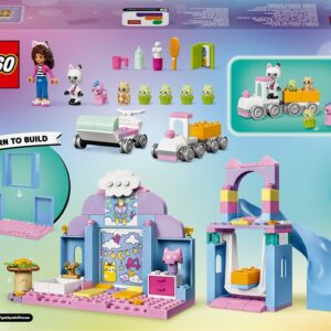 Konstruk LEGO Gabby's Dollhouse Gabby kačiukų darželis 10796 - Image 2