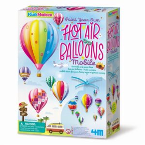 Žaislinis dažymo rinkinys Paint Your Own Hot Air Balloons