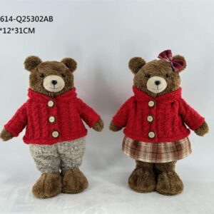 Dekoracija, "Meškutis" Christmas Touch, 31 cm - Image 1