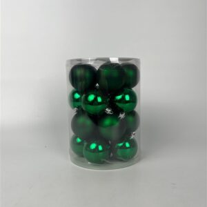 Eglutės žaisliukai Christmas Touch, D6 cm, plastik., 20 vnt.