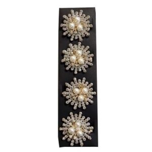 Servetėlių žiedai, Christmas Touch SDQ-2474 4 vnt. - Image 2