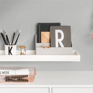 Lentyna Dolle Loggia, balta, 40 x 15 x 4 cm - Image 3