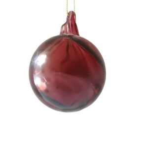 Eglutės žaisliukas Christmas Touch, 6 cm, stiklas