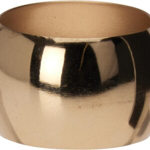 Servetėlių žiedai, aukso, 4 vnt. - Image 2