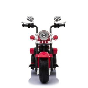 Vaikiškas elektrinis motociklas TR1501, mėlyna/raudona/
