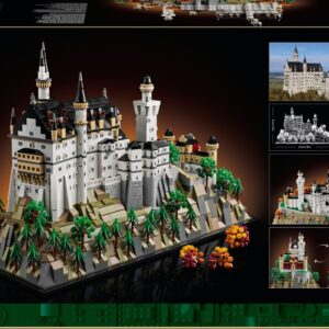 LEGO® Architecture Neuschwanstein Castle 21063, 3455 pcs - Image 2