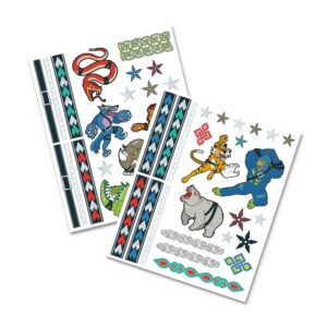 Rinkinys tatuiruotėms SES Creative Animal Fighter 14287 - Image 2