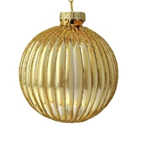 Eglutės žaisliukas Christmas Touch, 10 cm, stiklas