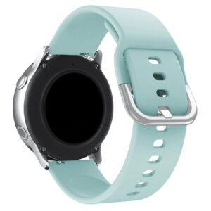 Silikoninė apyrankė TYS band skirta Samsung Galaxy Watch 45 / 46 / 47 mm - turquoise