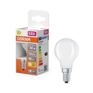 LEMP LED P45 3.4W E14 2700K 470LM MAT - Image 3