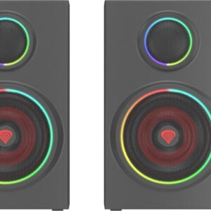 Kompiuterinė kolonėlė Genesis Helium 300BT, juoda, 24 W - Image 2