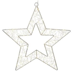LED dekoracija Žvaigždė, D38 cm, 120 LED