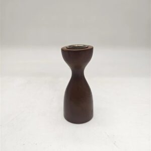 Žvakidė Domoletti, medis, 11 cm, ruda