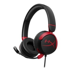 Laidinės žaidimų ausinės vaikams HyperX Cloud mini, juodos