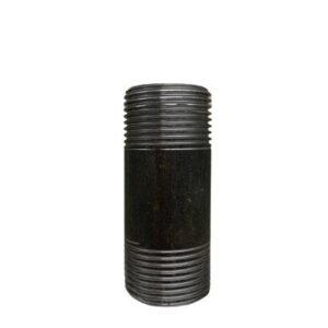 Trumpasriegis 1", juodas, 60 mm - Image 1