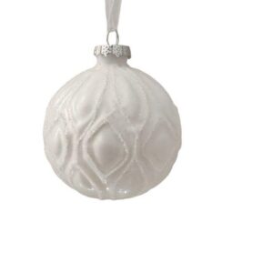 Eglutės žaisliukas Christmas Touch, 8 cm, stiklas