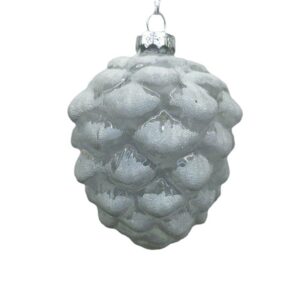 Eglutės žaisliukas Christmas Touch, 9.5 cm, stiklas