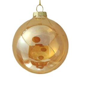 Eglutės žaisliukas Christmas Touch, 8 cm, stiklas