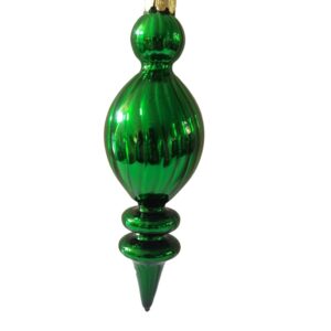 Eglutės žaisliukas Christmas Touch, 15 cm, stiklas