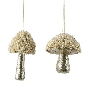 Eglutės žaisliukas Mushroom, 11 cm, plastikas