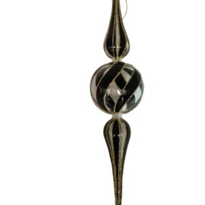 Eglutės žaisliukas Christmas Touch, 36 cm, stiklas