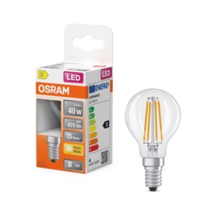 LEMP LED FIL P45 3.4W E14 2700K 470LM - Image 3
