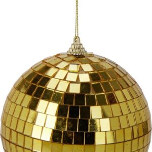 Eglutės žaisliukas, aukso, 12 cm