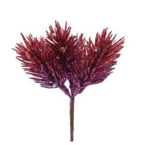 Dirbtinė šakelė Christmas Touch, raudona, 13 cm