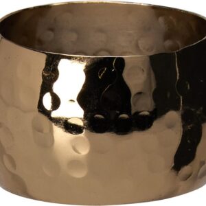 Servetėlių žiedai, aukso, 4 vnt. - Image 1