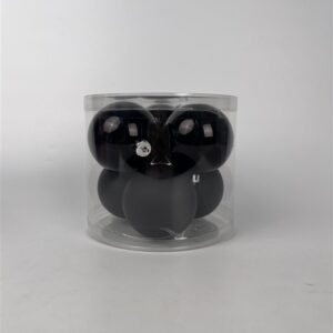 Eglutės žaisliukai Christmas Touch, D8 cm, plastikas, 6 vnt.