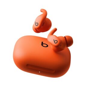 Belaidės ausinės PowerBeats Fit oranžinės spalvos