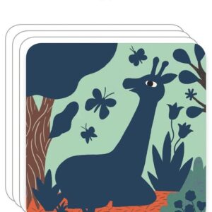 Raižymo rinkinys, gyvūnai Djeco, įvairių spalvų - Image 3