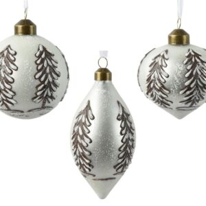 Eglutės žaisliukas, 8 cm, stiklas