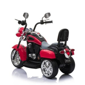 Vaikiškas elektrinis motociklas TR1501, mėlyna/raudona/ - Image 3