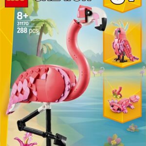 LEGO® Creator 3in1 Laukiniai gyvūnai: rožinis flamingas - Image 1