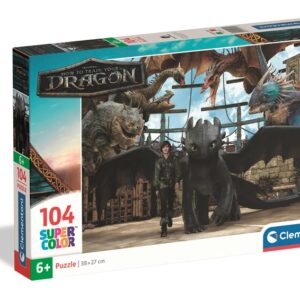 Dėlionė Clementoni Super Color Dragon 25079, 38x 27, 104 d - Image 2