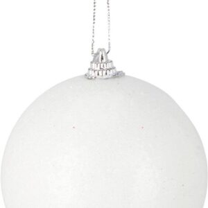 Eglutės žaisliukas, baltas, 8 cm