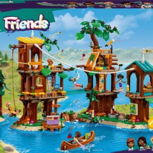 Konstruktorius LEGO Friends Nuotykių stovyklos namelis medyje 42631